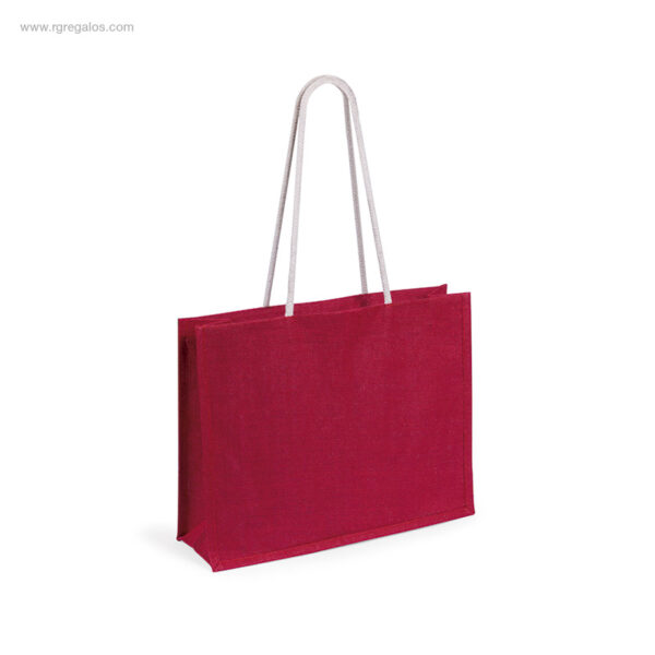 Bolsa-yute-colores-roja-RG-regalos-ecológicos
