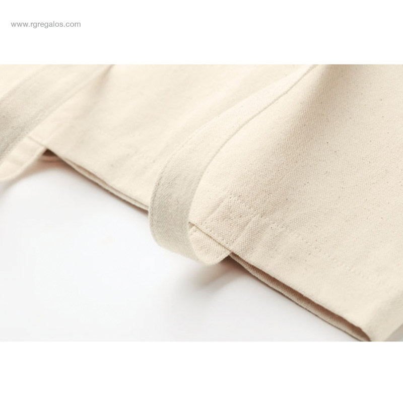 Bolsa algodón canvas 270 gr/m2 detalle