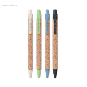 Bolígrafo de corcho personalizado