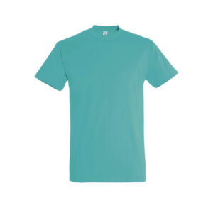 Camisetas personalizadas algodón 190 G/M2 azul atolón
