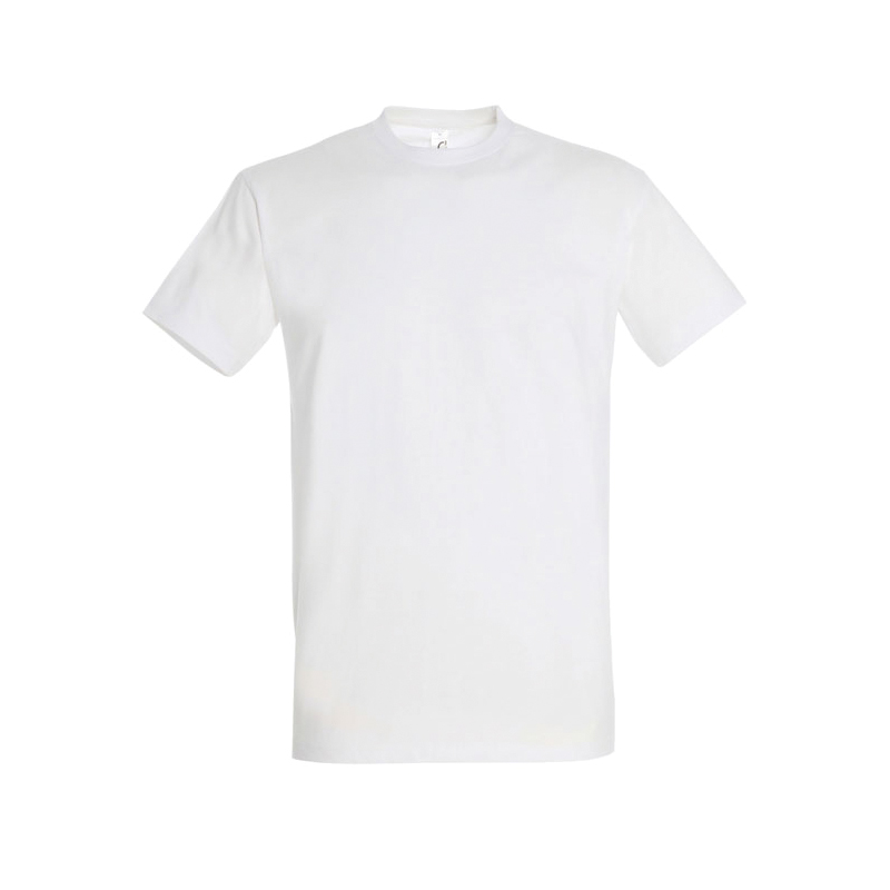 Camisetas personalizadas algodón 190 G/M2 blanca