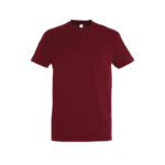 Camisetas personalizadas algodón 190 G/M2 chili red