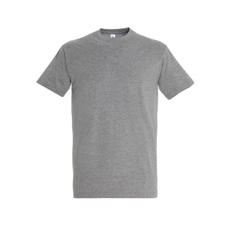 Camisetas personalizadas algodón 190 G/M2 gris jaspeado