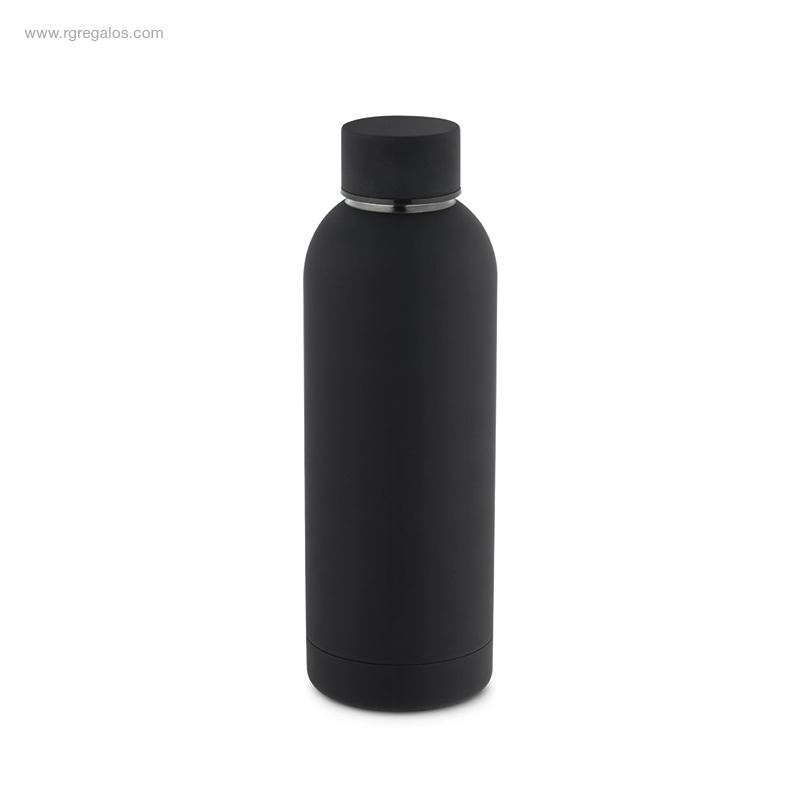 Botella-acero-inox-tacto-suave-negra-RG-regalos-empresa