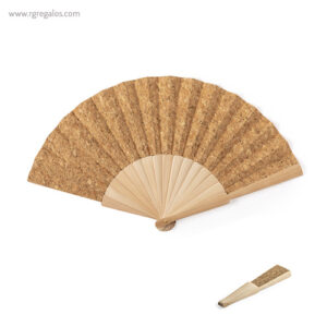 Abanicos publicitarios ecológicos de corcho