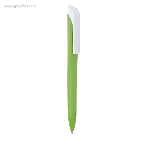 Bolígrafo-de-fibra-de-trigo-verde-RG-regalos-publicitarios