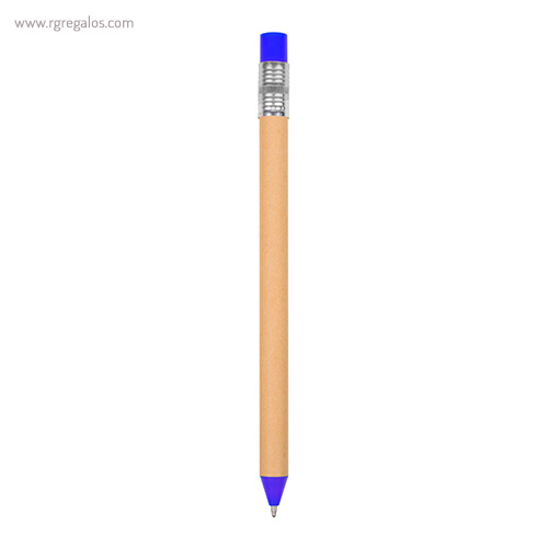 Bolígrafo-en-papel-y-cartón-azul-RG-regalos-publicitarios