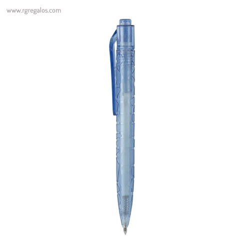 Bolígrafo-fabricado-en-RPET-azul-lateral-RG-regalos