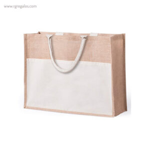 Bossa-de-platja-yute-con-butxaca-RG-regals publicitaris