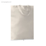Bolsa plegable algodón 100 gr con cremallera - RG regalos publicitarios
