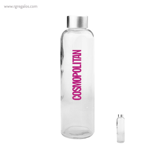 Botella con tapón metálico - RG regalos publicitarios