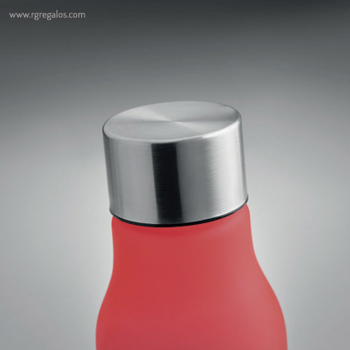 Botella-rpet-colores-600-ml-rojo-tapón-RG-regalos-empresa