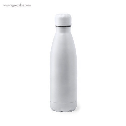 Ampolla d'acer inox mat de 790 ml blanca - RG regals publicitaris