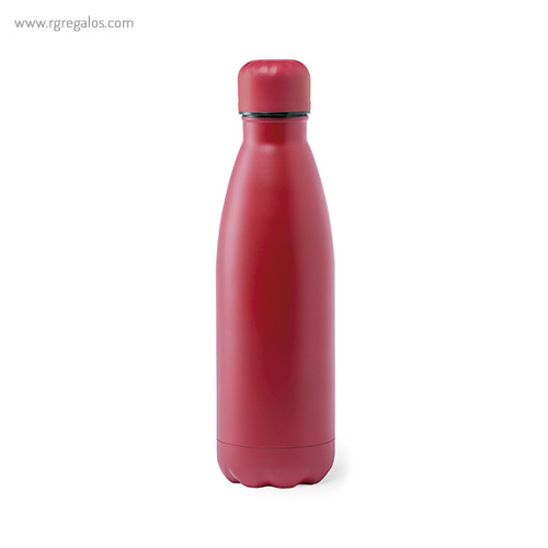 Botella de acero inox mate de 790 ml roja - RG regalos publicitarios