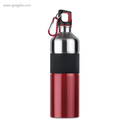 Botella-acero-inox-bicolor-roja-RG-regalos-publicitarios
