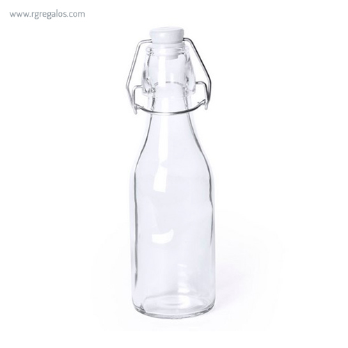 Botella de cristal 260 ml blanca - RG regalos publicitarios