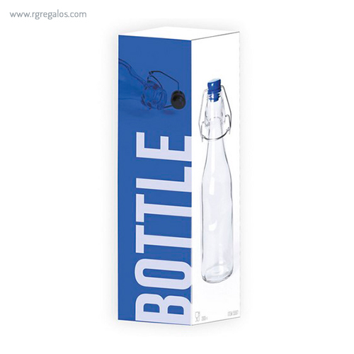 Botella de cristal 260 ml caja - RG regalos publicitarios