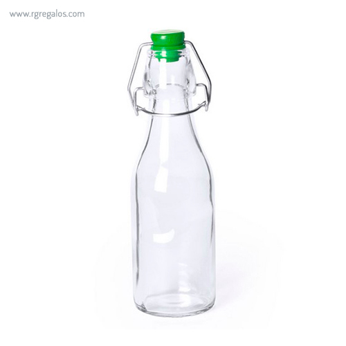 Botella de cristal 260 ml verde - RG regalos publicitarios