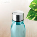 Ampolla-de-vidre-500-ml-blau-transparent-detall-RG-regals-ecològics