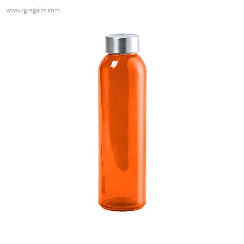 Botella-cristal-colores-de-500-ml-naranja-RG-regalos