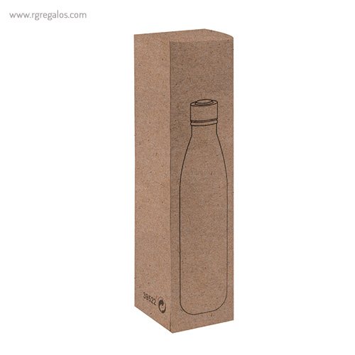 Botella de cristal de 1 litro caja - RG regalos publicitarios