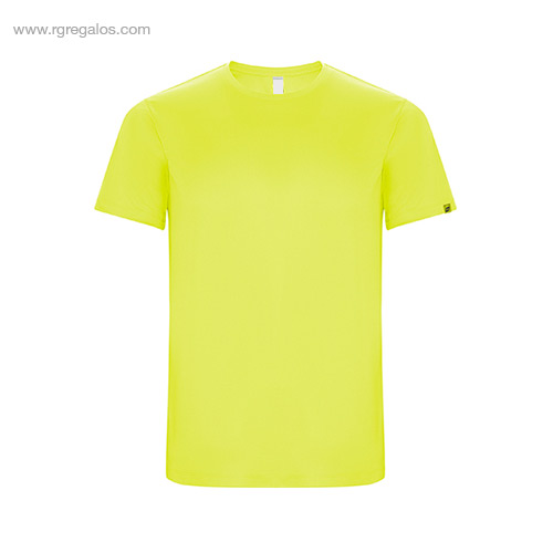 Camiseta-técnica-eco-hombre-amarillo-flúor-RG-regalos