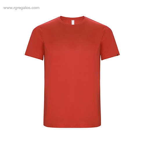 Camiseta-técnica-eco-hombre-roja-RG-regalos