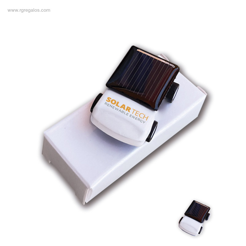 Cotxe-solar-mini-personalitzat-RG-regals-ecològics