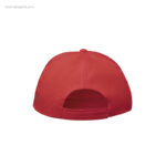 Gorra de RPET roja detalle regalos ecológicos publicitarios