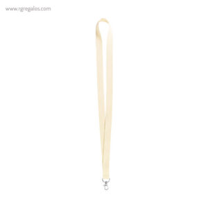 Lanyard 100 % algodón con mosquetón - RG regalos publicitarios