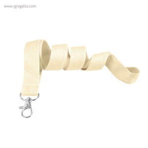 Lanyard 100 % algodón y metal - RG regalos publicitarios