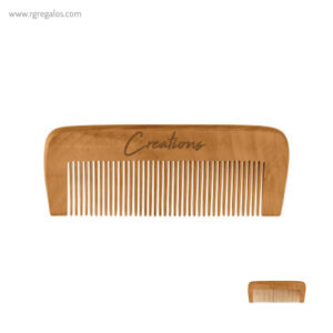 Peine en madera natural - RG regalos promocionales