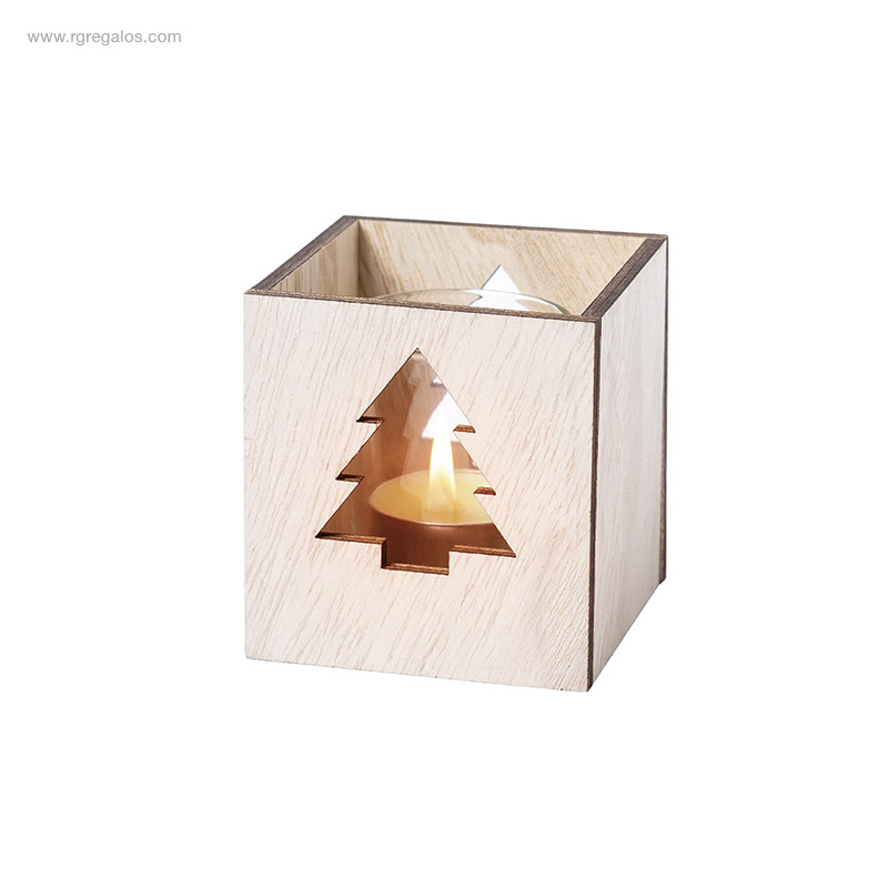 Portavela-madera-Navidad-RG-regalos-publicitarios