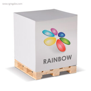 Tac de notes pallet 840 fulles - RG regals publicitaris
