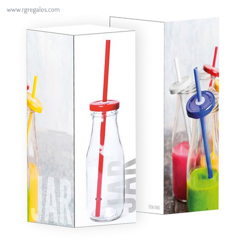 Tarro de vidre 320 ml caixa - RG regals publicitaris