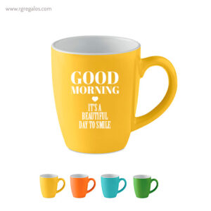 Tassa ceràmica colors 300 ml - RG regals publicitaris