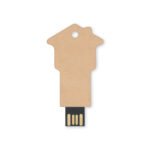 Memoria USB papel casa Regalos publicitarios ecológicos
