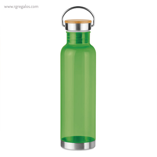 Botella-tritán-tapón-bambú-verde-RG-regalos-promocionales