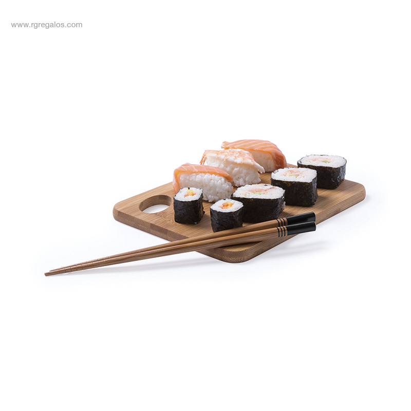 Palillos de bambú personalizados detalle RG regalos publicitarios