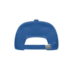 Gorra cotó orgànic blau back per a regals d'empresa ecològics