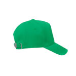 Gorra algodón orgánico verde side