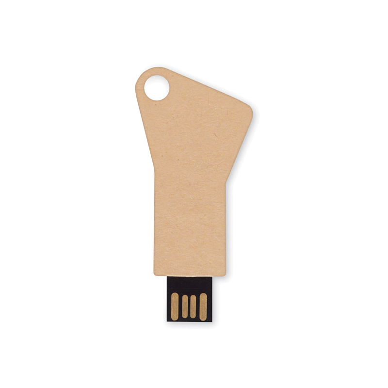 Memoria USB papel llave moderna para regalo de empresa