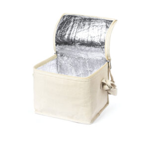 Bolsa nevera algodón personalizada interior para regalo publicitario