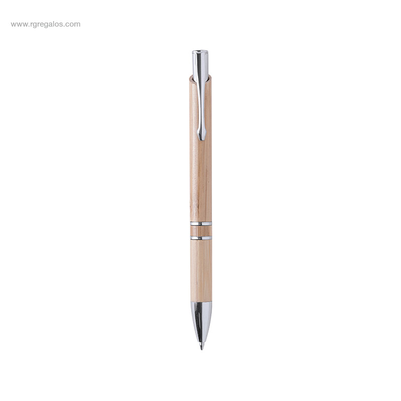 Lote Navidad personalizado bambú bolígrafo