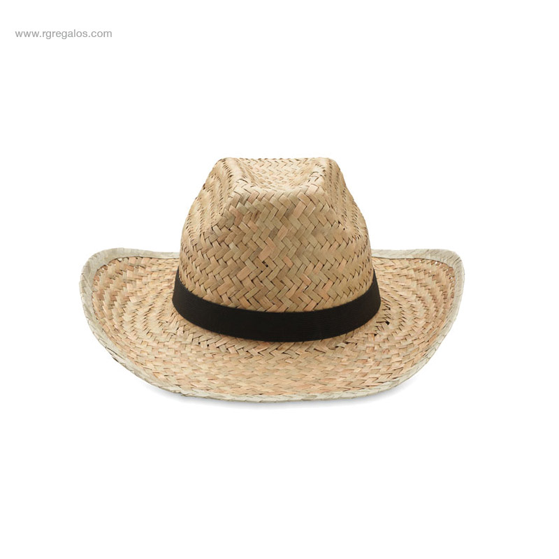 Sombrero de paja personalizado estilo vaquero