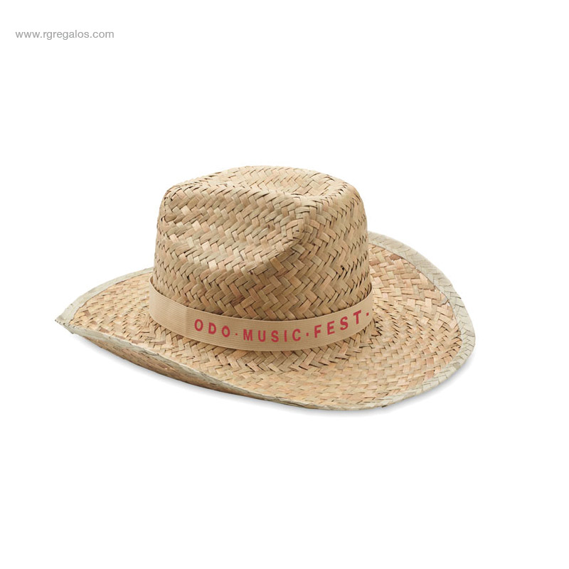 Sombrero de paja personalizado festivales