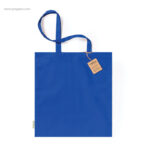Bolsa algodón orgánico 140gr personalizada azul  royal