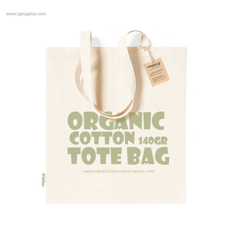 Bolsa algodón orgánico barata personalizada