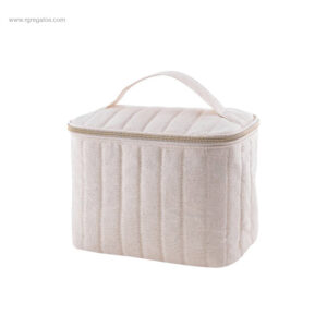 Neceser algodón reciclado con asa para logo