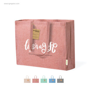 Bolsa algodón reciclado XL fuelle